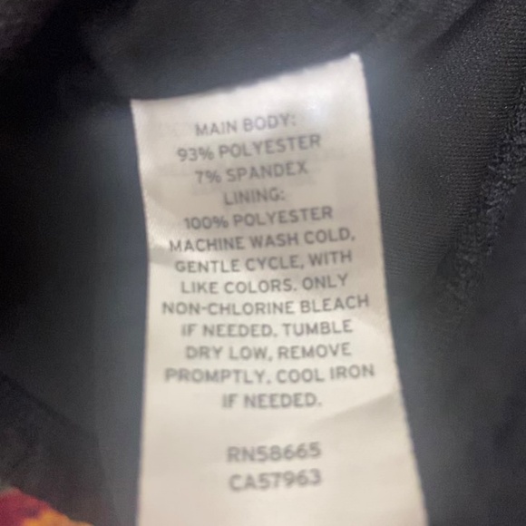 Nordstrom BP. Brand, Black, Short Cap Sleeve, Lace, Crop Top Plus size 4X - Picture 4 of 4